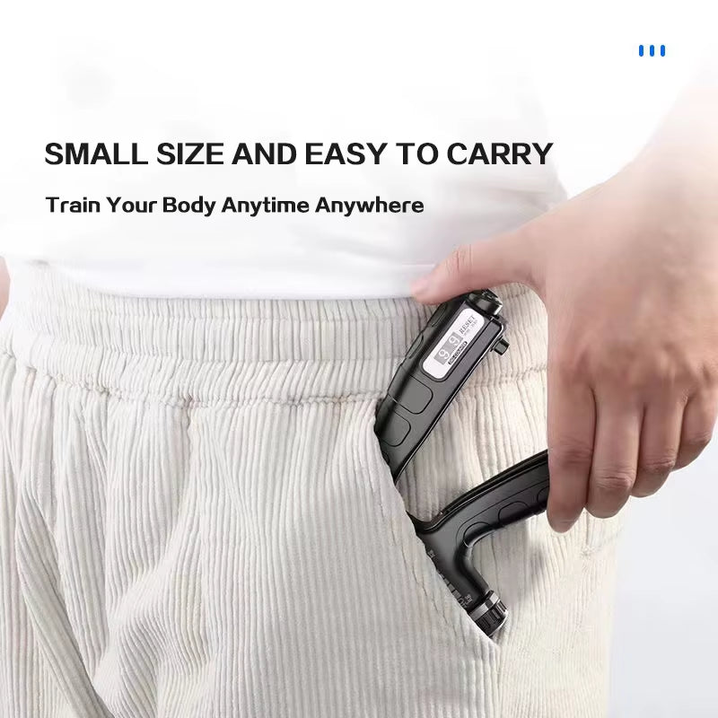 5-60KG Grip Strength Trainer Sport Hand Strengthener Adjustable Forearm Trainer Forearm Finger Exerciser for Muscle Building