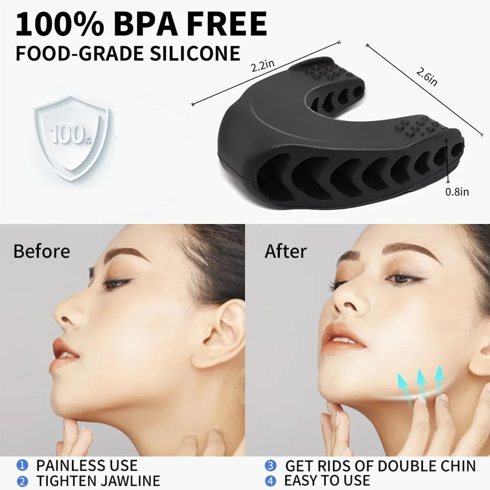 Portable Jawline Sculpting Resistance Trainer